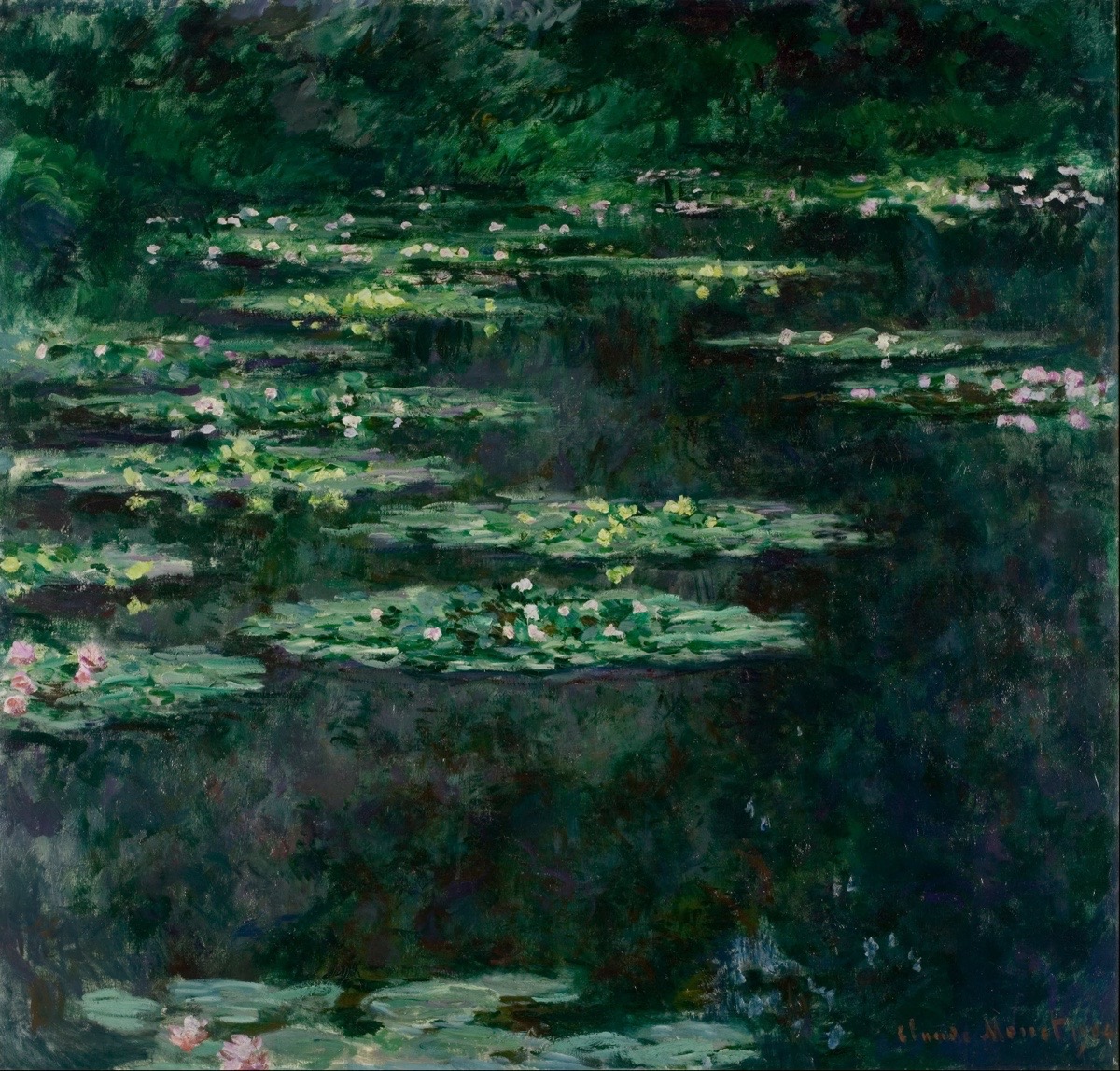 Monet — Water Lilies (cataract years)